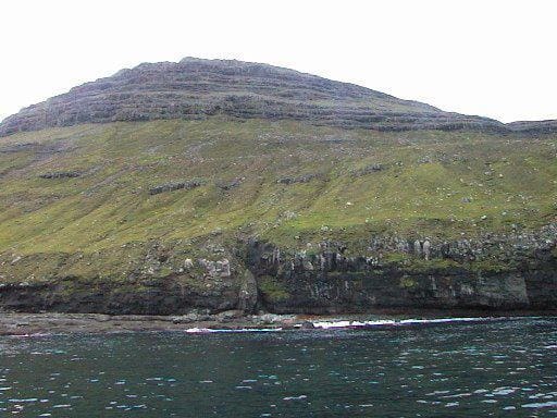 Gjógvin á Rættarhellu