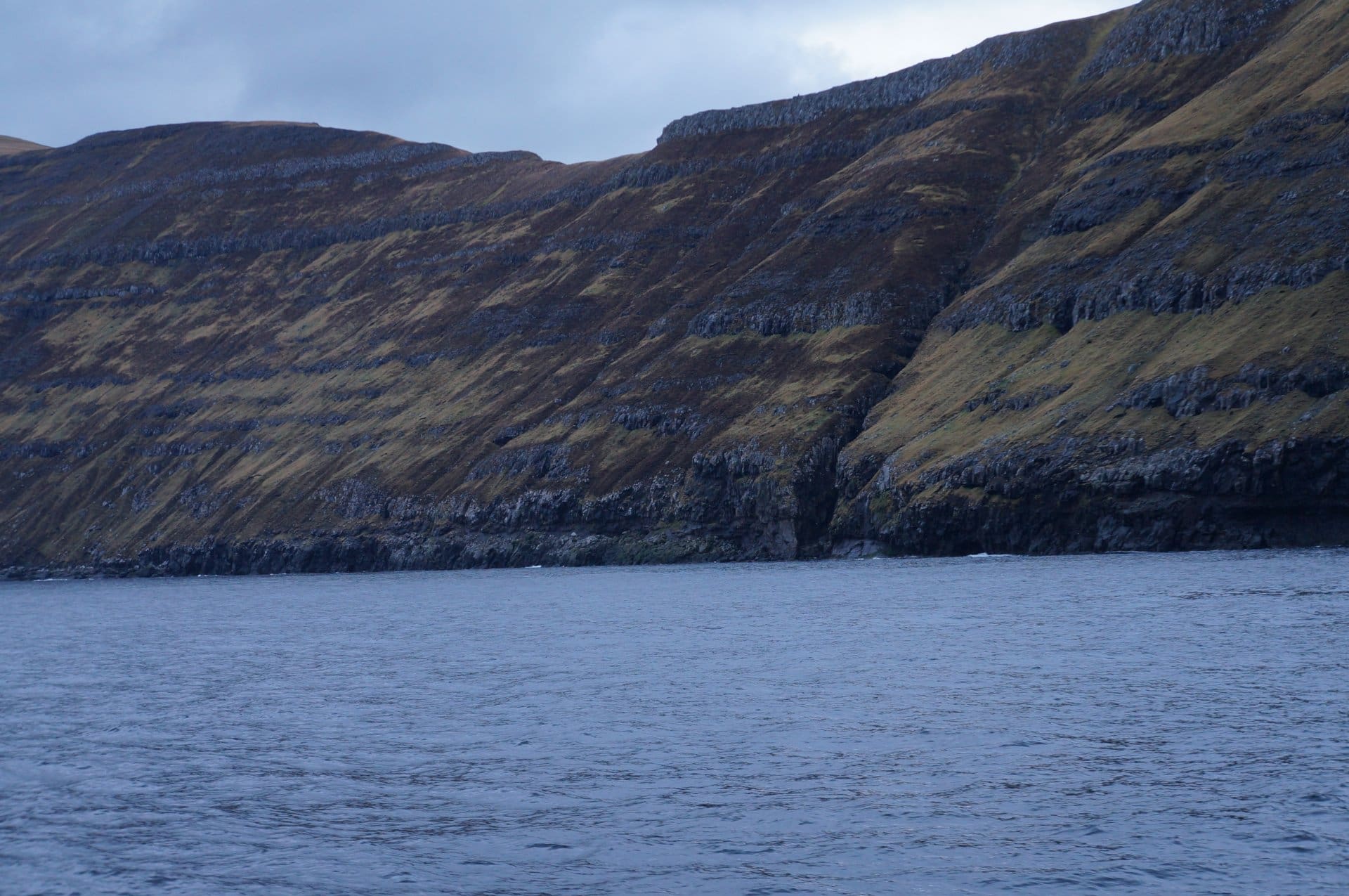 Stígur í Geitaskarðshamri