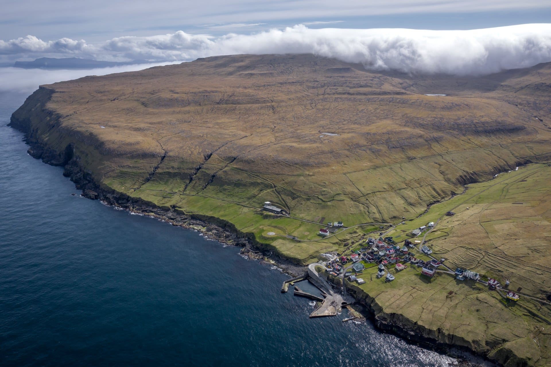 Mynd 41 1. Bergið 2. Uttanrihagi heimaripartur 3, Innangarðs